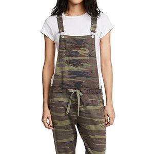 Z Supply Green Camo Overalls